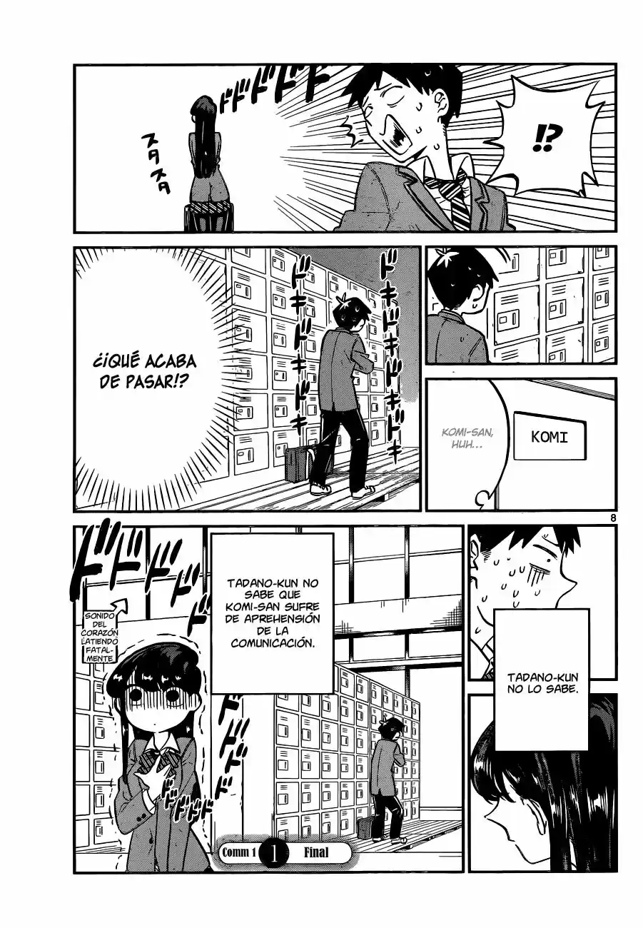 Komi-san wa komyushou desu (2016) - Capítulo 1 - Página 8 - LectorTMOo