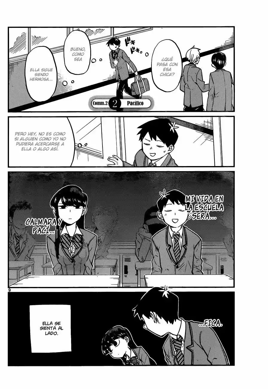 Komi-san wa komyushou desu (2016) - Capítulo 1 - Página 9 - LectorTMOo