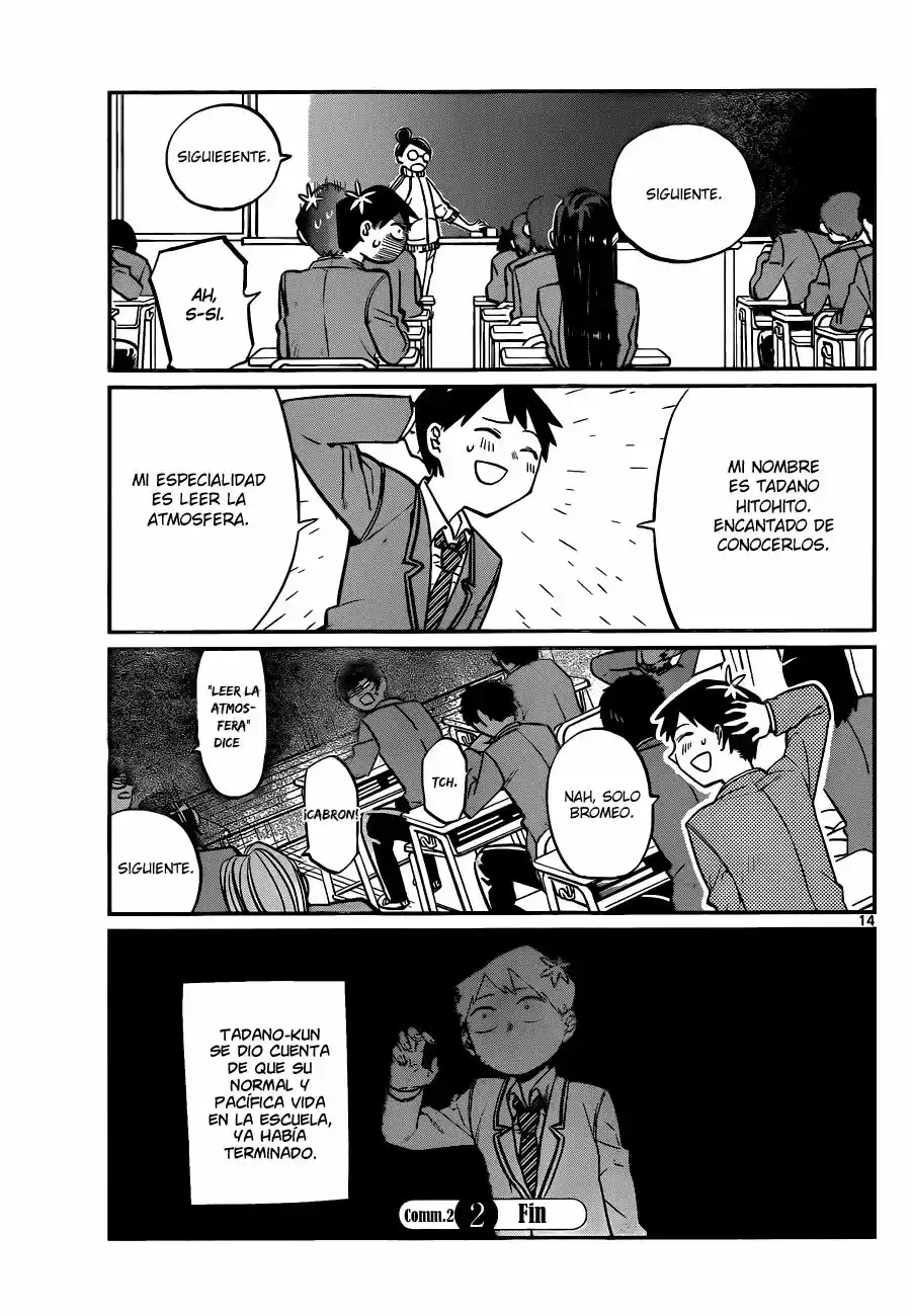 Komi-san wa komyushou desu (2016) - Capítulo 1 - Página 14 - LectorTMOo