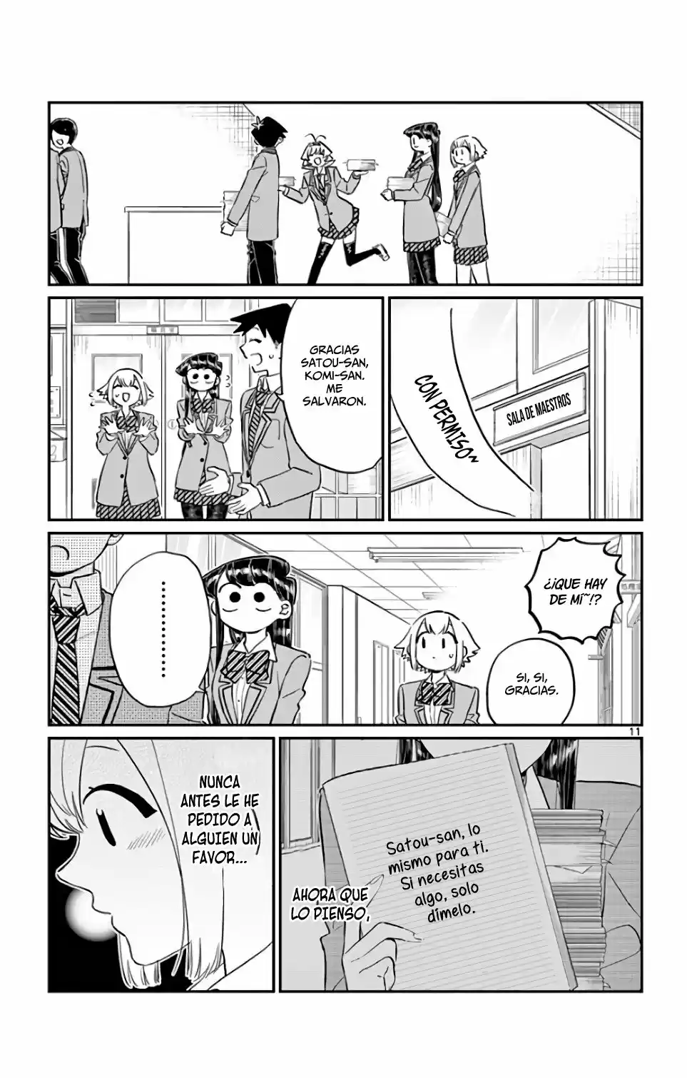Komi-san wa komyushou desu (2016) - Capítulo 122 - Página 12 - LectorTMOo