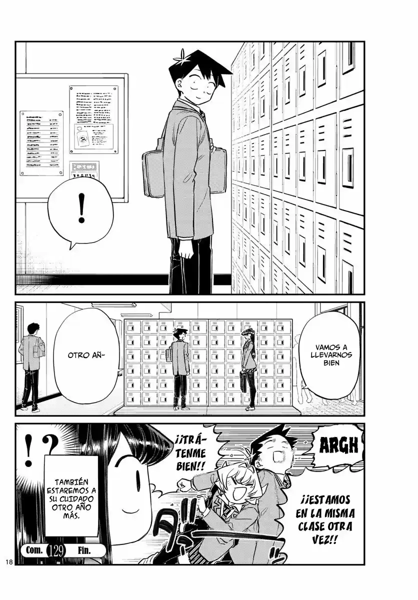 Komi-san wa komyushou desu (2016) - Capítulo 129 - Página 19 - LectorTMOo