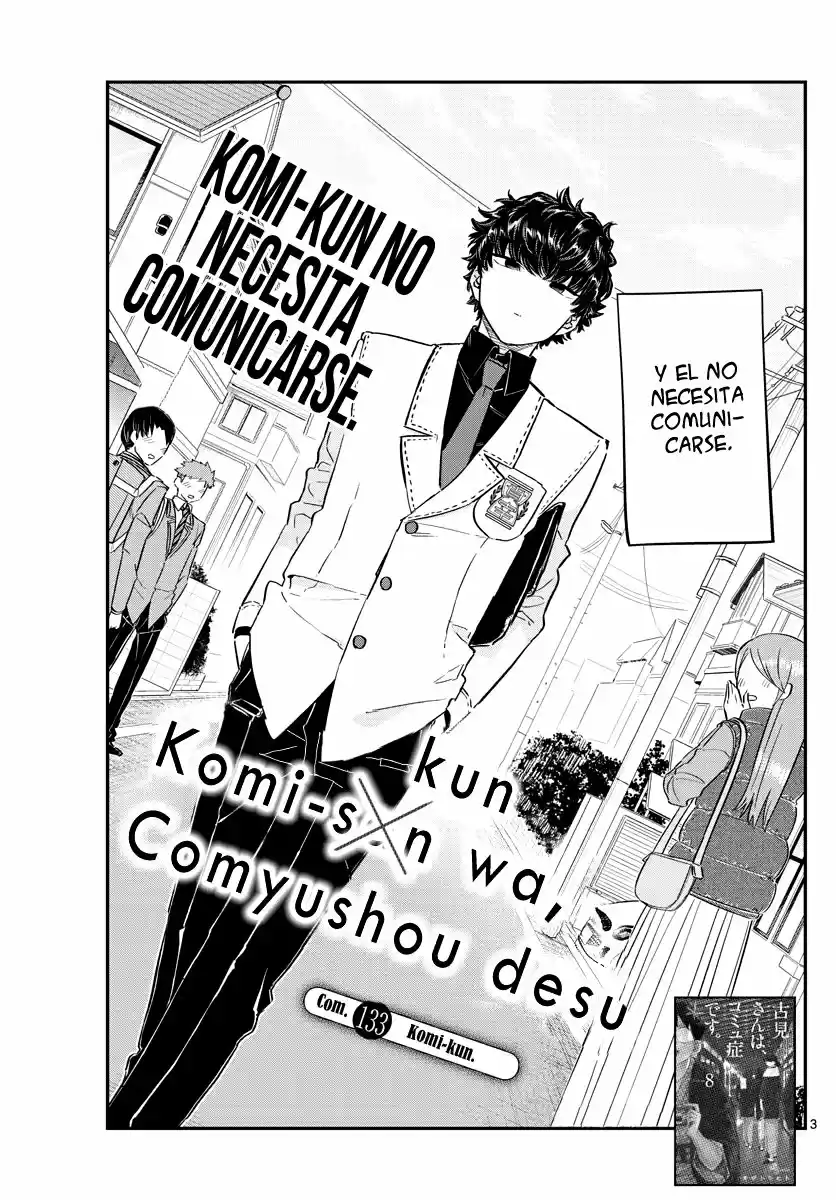 Komi-san wa komyushou desu (2016) - Capítulo 133 - Página 4 - LectorTMOo