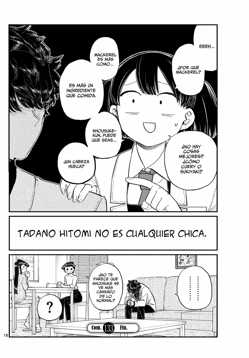 Komi-san wa komyushou desu (2016) - Capítulo 133 - Página 19 - LectorTMOo