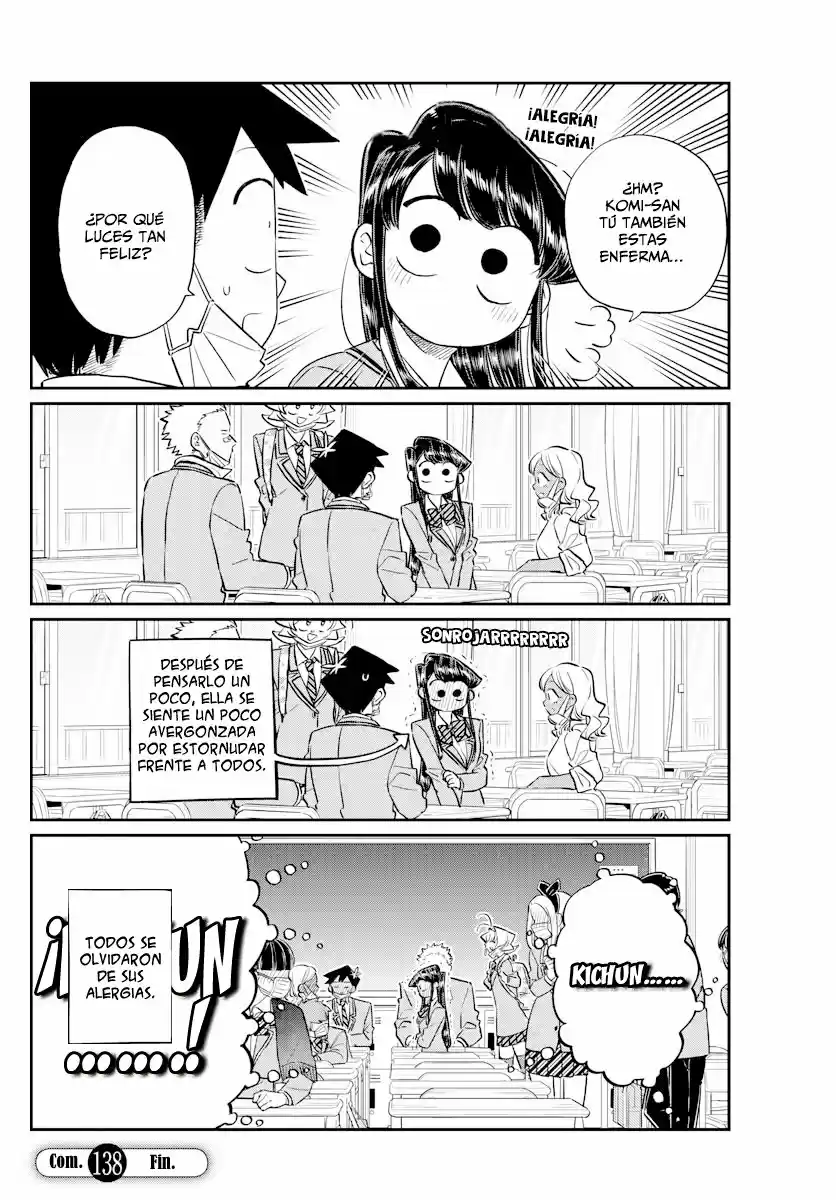 Komi-san wa komyushou desu (2016) - Capítulo 138 - Página 9 - LectorTMOo