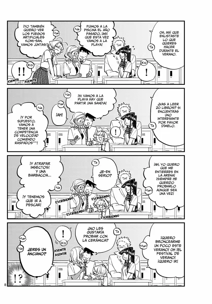 Komi-san wa komyushou desu (2016) - Capítulo 160 - Página 9 - LectorTMOo