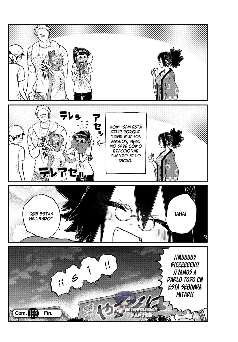 Komi-san wa komyushou desu (2016) - Capítulo 193 - Página 19 - LectorTMOo