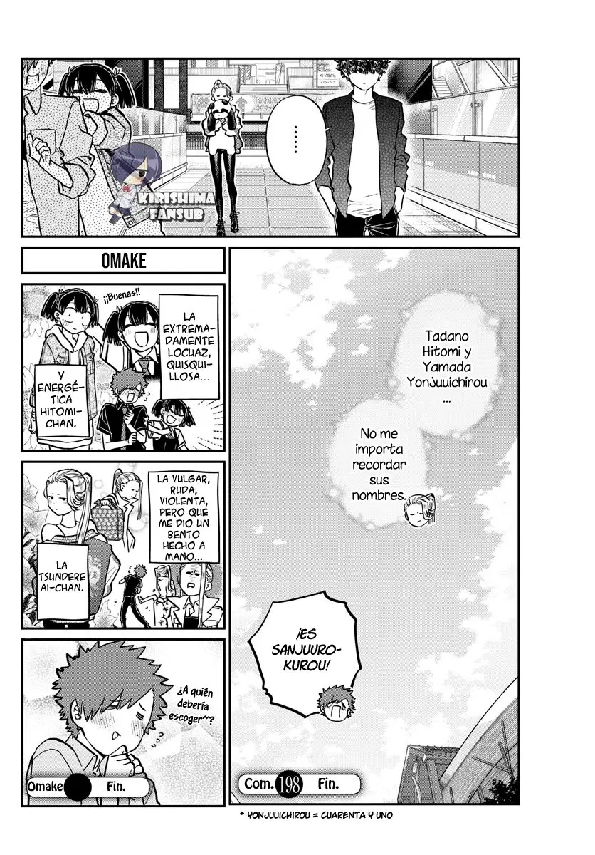 Komi-san wa komyushou desu (2016) - Capítulo 198 - Página 19 - LectorTMOo