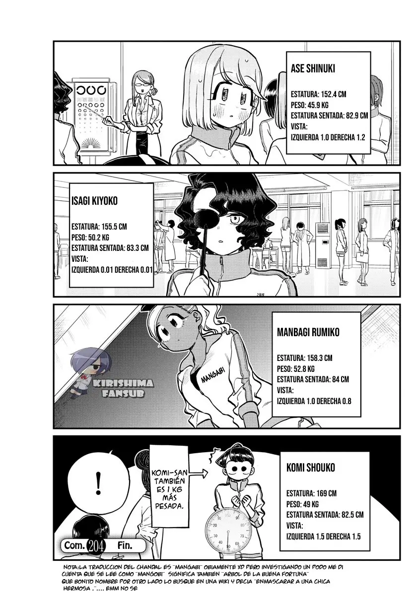 Komi-san wa komyushou desu (2016) - Capítulo 204 - Página 6 - LectorTMOo
