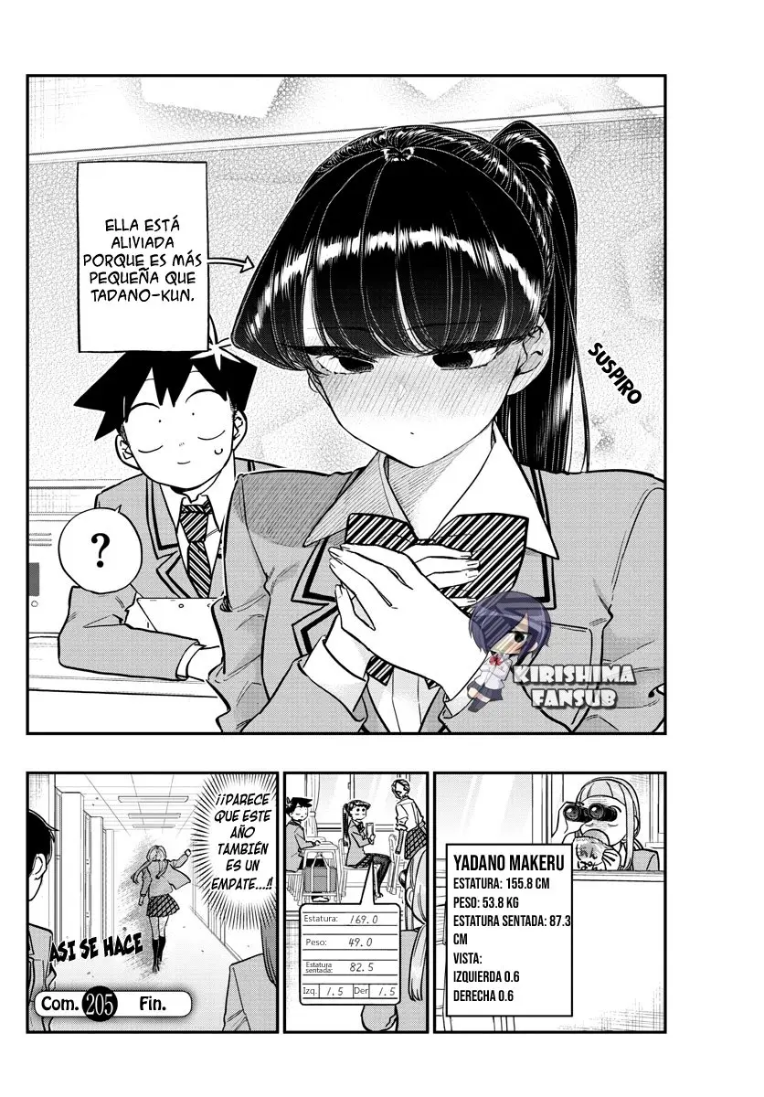 Komi-san wa komyushou desu (2016) - Capítulo 205 - Página 4 - LectorTMOo