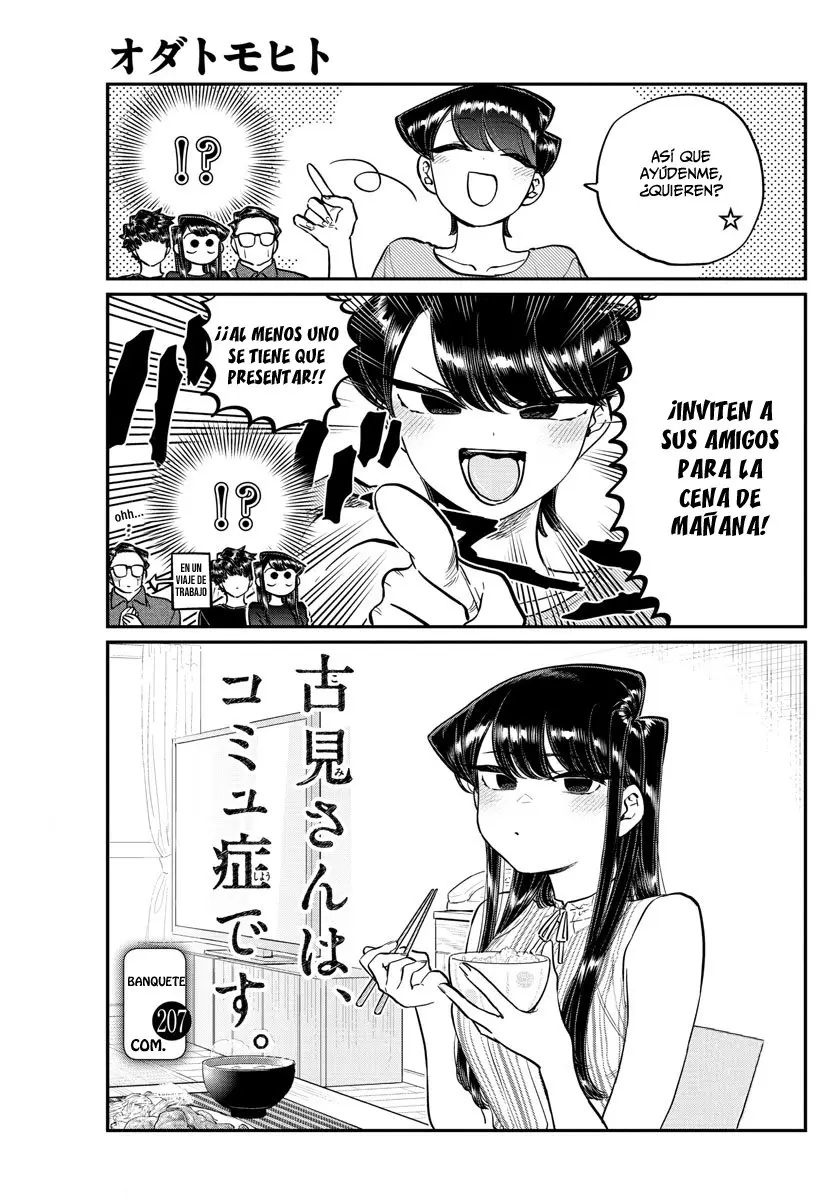 Komi-san wa komyushou desu (2016) - Capítulo 207 - Página 4 - LectorTMOo