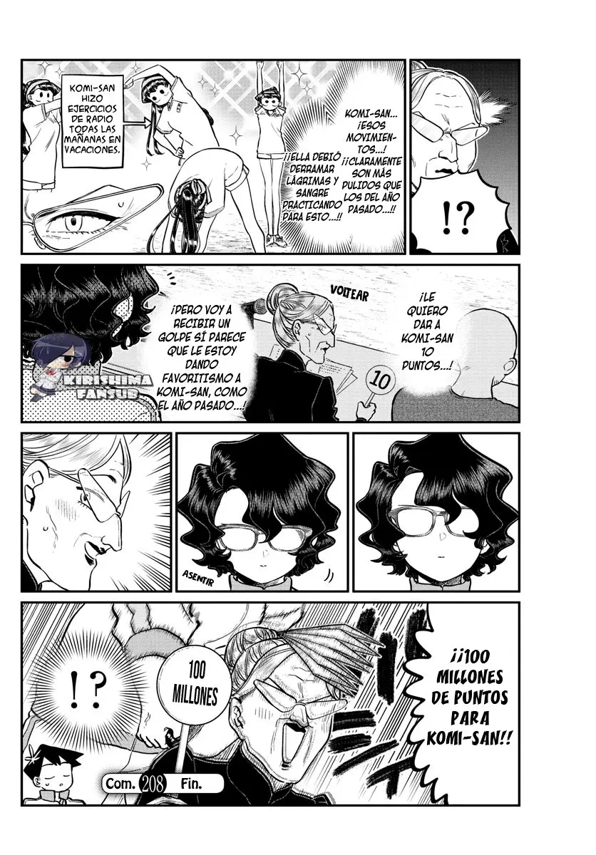 Komi-san wa komyushou desu (2016) - Capítulo 208 - Página 5 - LectorTMOo