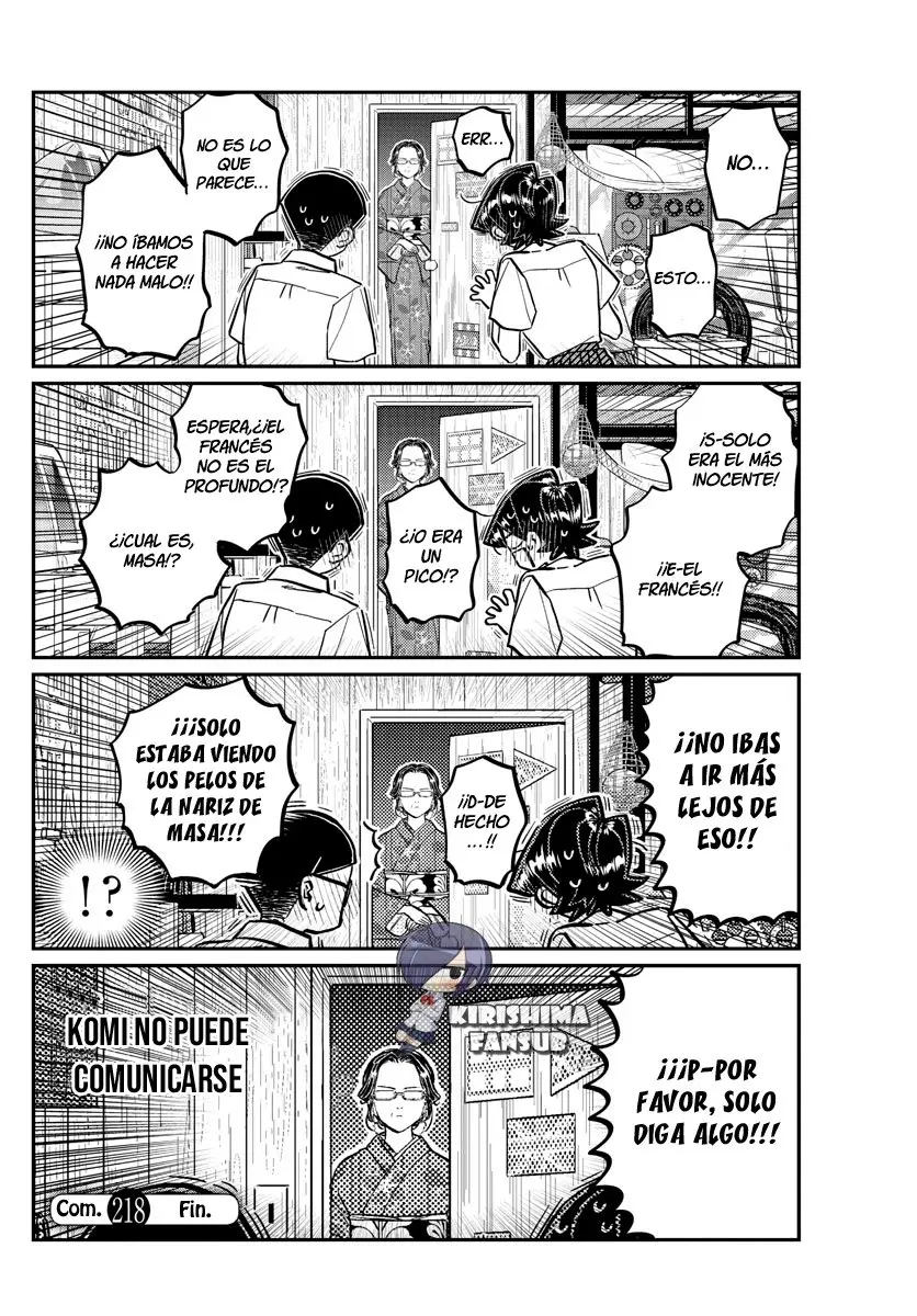 Komi-san wa komyushou desu (2016) - Capítulo 218 - Página 9 - LectorTMOo