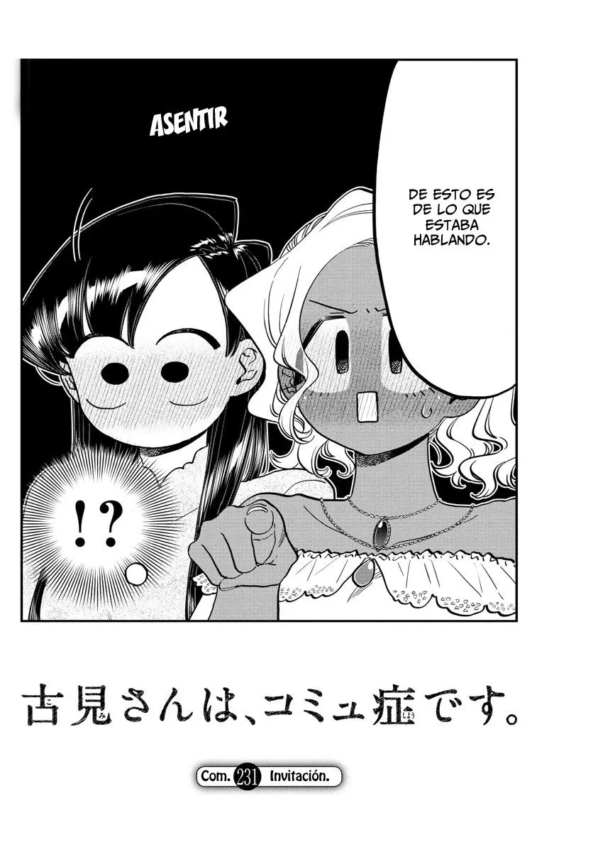 Komi-san wa komyushou desu (2016) - Capítulo 231 - Página 5 - LectorTMOo