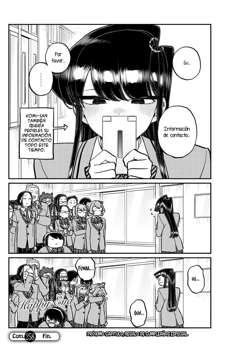 Komi-san wa komyushou desu (2016) - Capítulo 258 - Página 19 - LectorTMOo