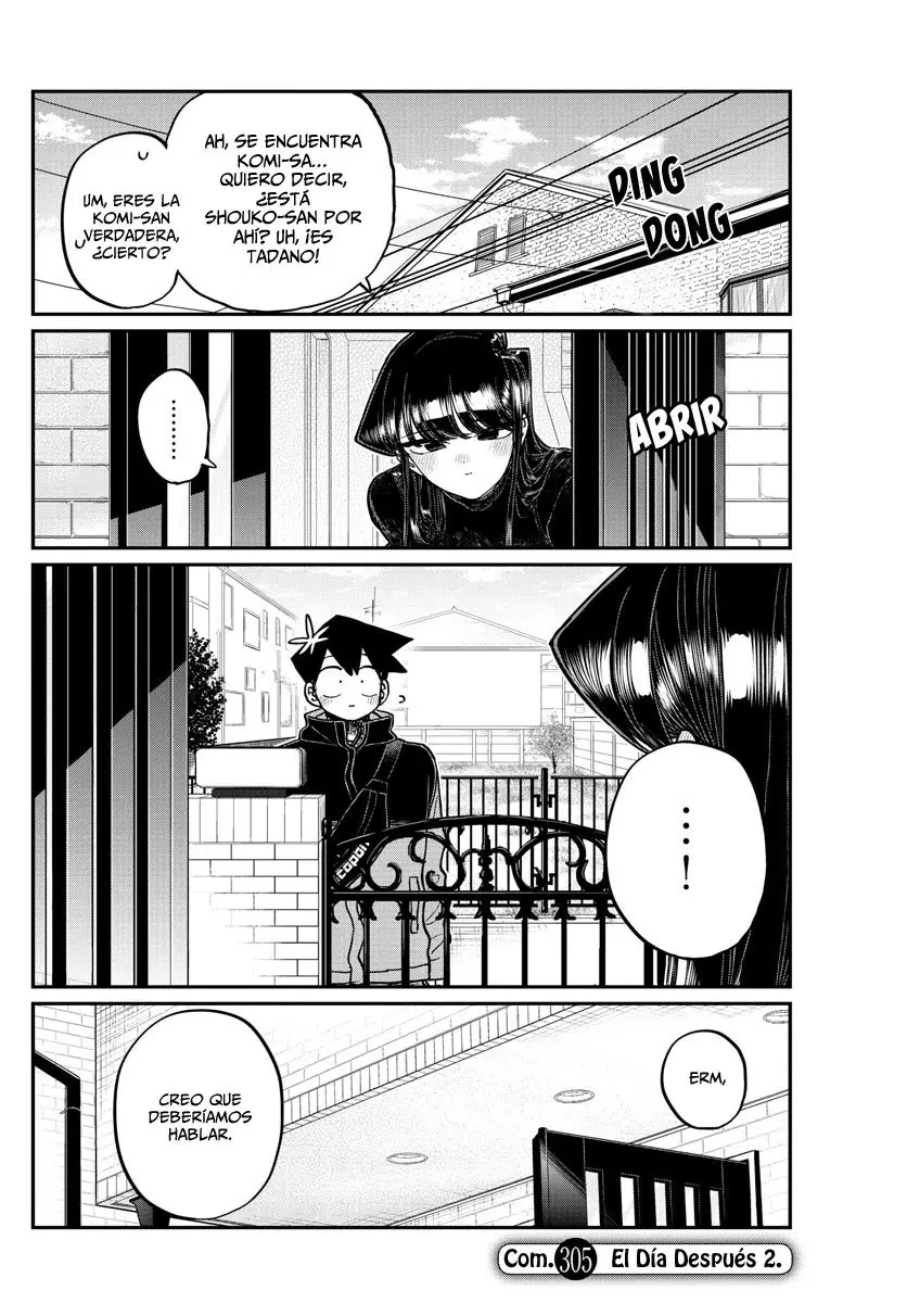 Komi-san wa komyushou desu (2016) - Capítulo 305 - Página 2 - LectorTMOo