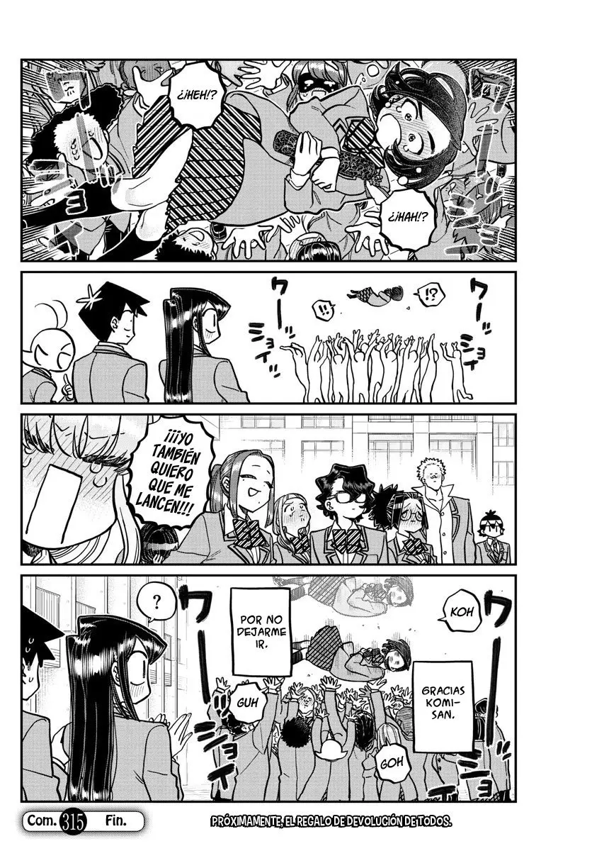 Komi-san wa komyushou desu (2016) - Capítulo 315 - Página 19 - LectorTMOo