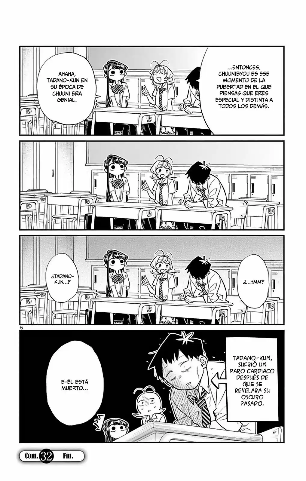 Komi-san wa komyushou desu (2016) - Capítulo 32 - Página 6 - LectorTMOo