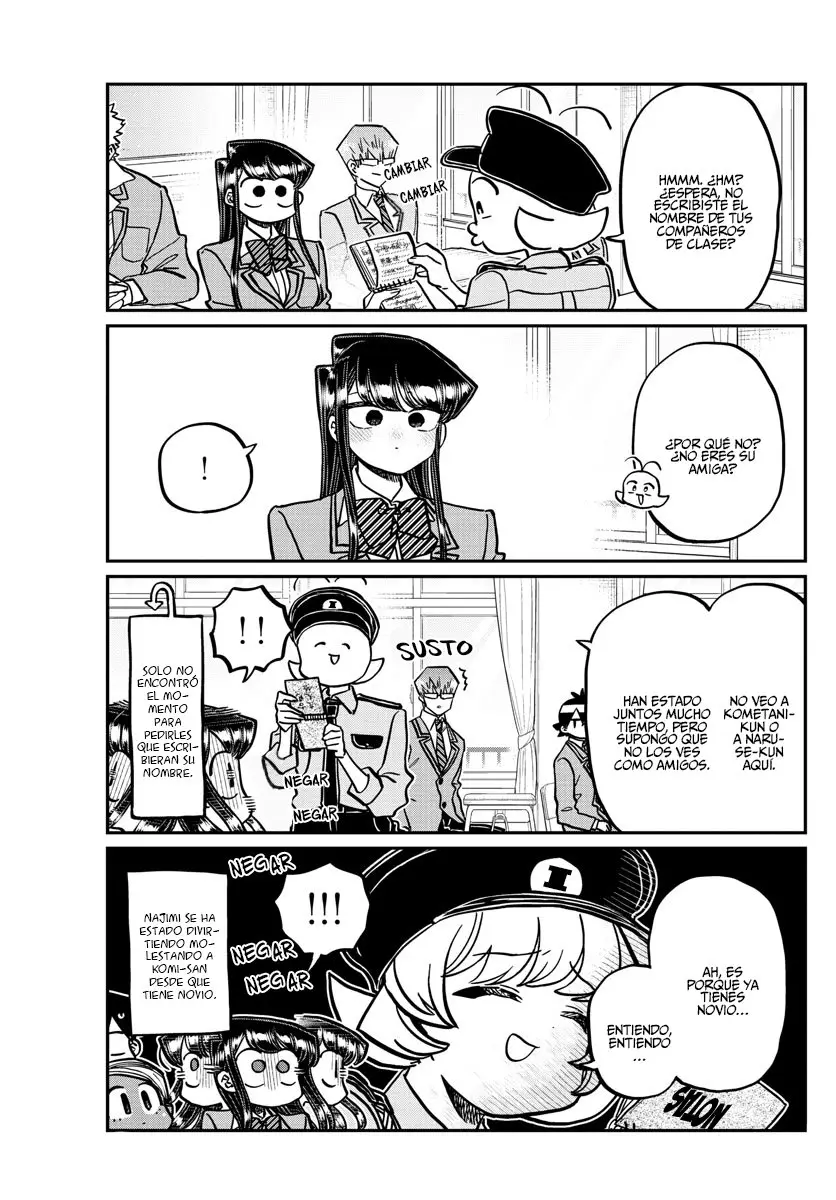 Komi-san wa komyushou desu (2016) - Capítulo 323 - Página 4 - LectorTMOo