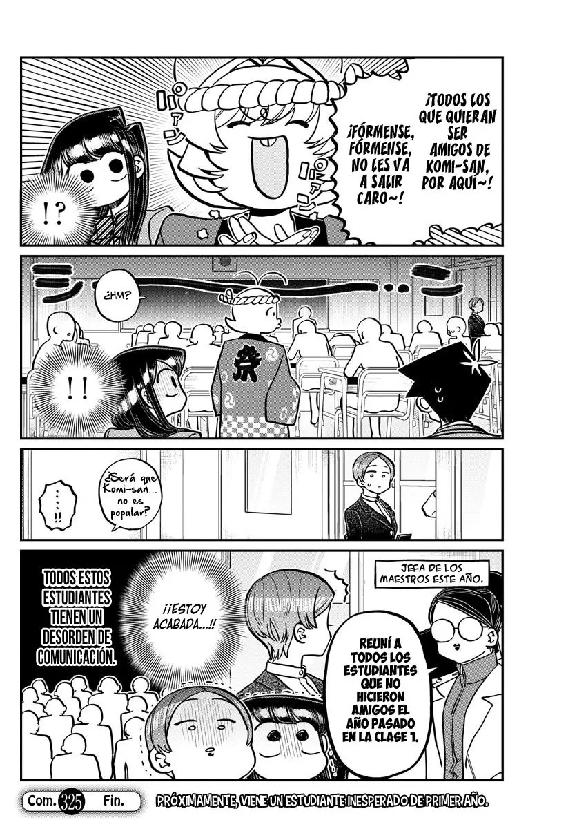 Komi-san wa komyushou desu (2016) - Capítulo 325 - Página 19 - LectorTMOo
