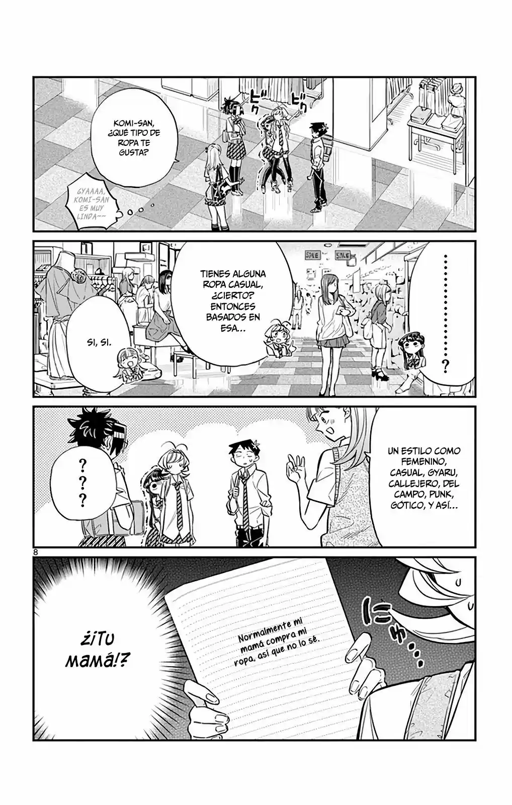 Komi-san wa komyushou desu (2016) - Capítulo 33 - Página 9 - LectorTMOo