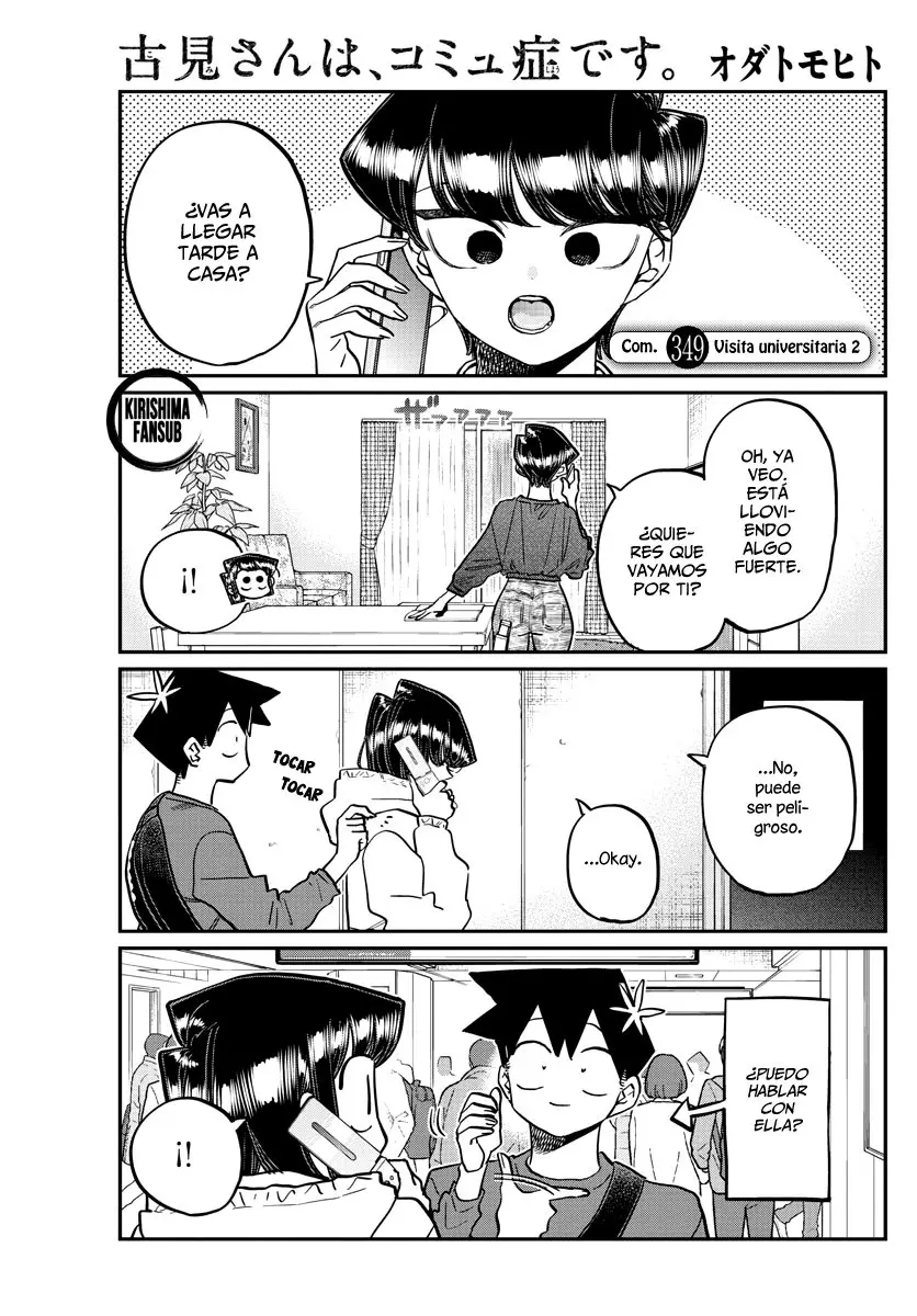 Komi-san wa komyushou desu (2016) - Capítulo 349 - Página 3 - LectorTMOo
