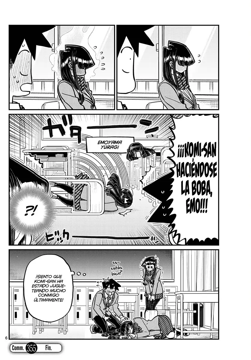 Komi-san wa komyushou desu (2016) - Capítulo 355 - Página 7 - LectorTMOo