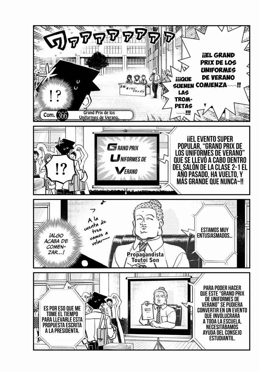Komi-san wa komyushou desu (2016) - Capítulo 366 - Página 12 - LectorTMOo