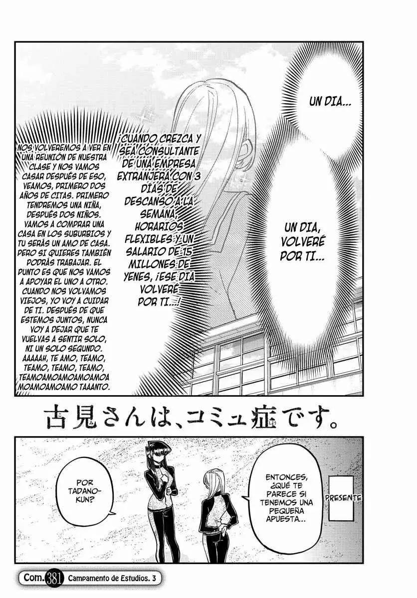 Komi-san wa komyushou desu (2016) - Capítulo 381 - Página 9 - LectorTMOo