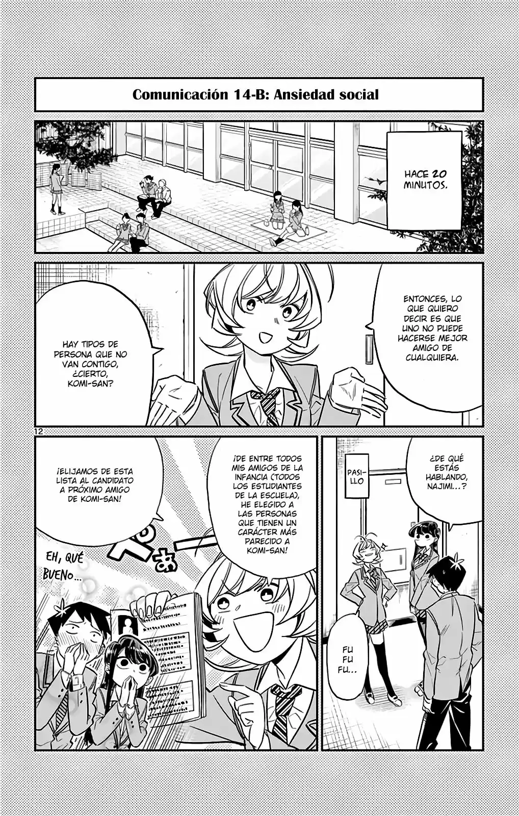 Komi-san wa komyushou desu (2016) - Capítulo 4 - Página 13 - LectorTMOo