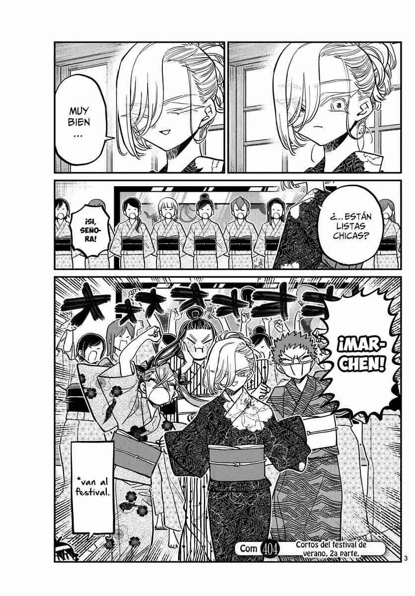 Komi-san wa komyushou desu (2016) - Capítulo 404 - Página 4 - LectorTMOo