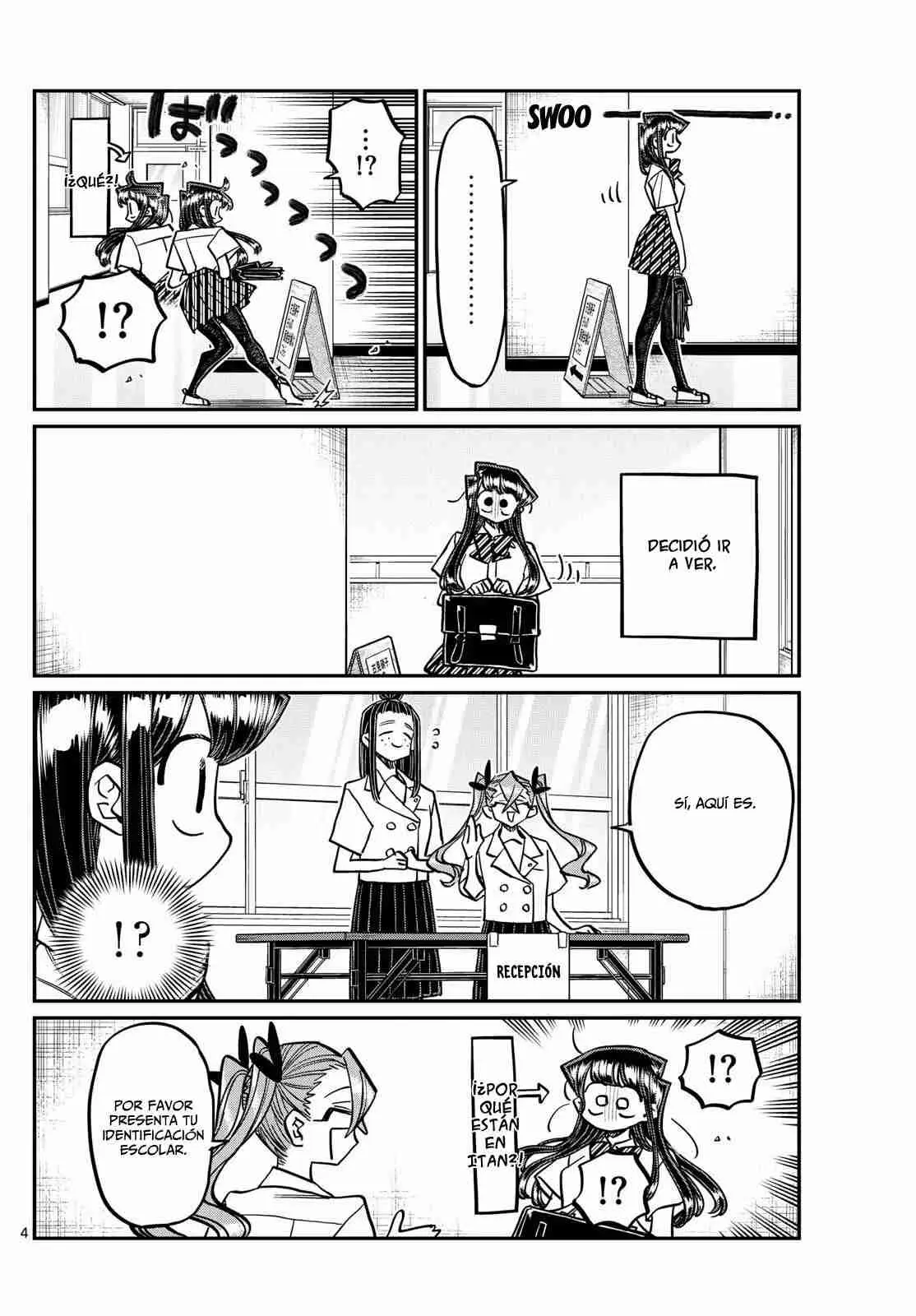 Komi-san wa komyushou desu (2016) - Capítulo 407 - Página 10 - LectorTMOo