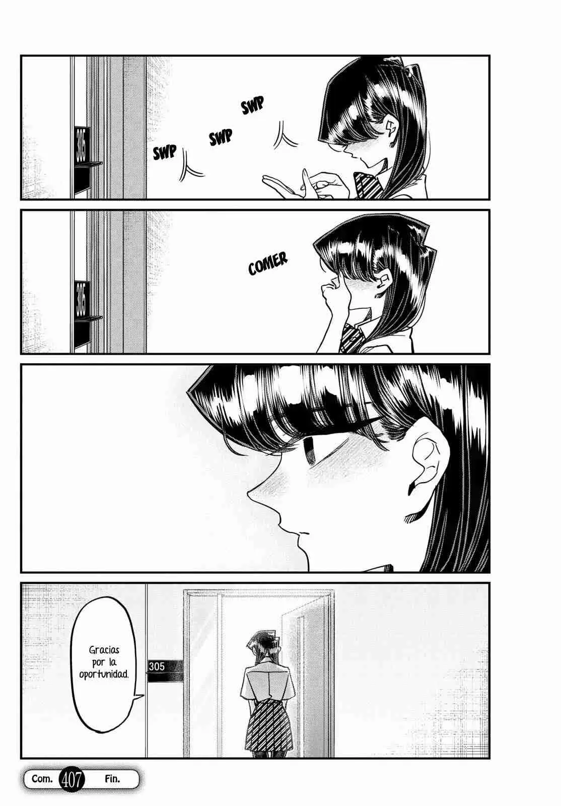 Komi-san wa komyushou desu (2016) - Capítulo 407 - Página 37 - LectorTMOo