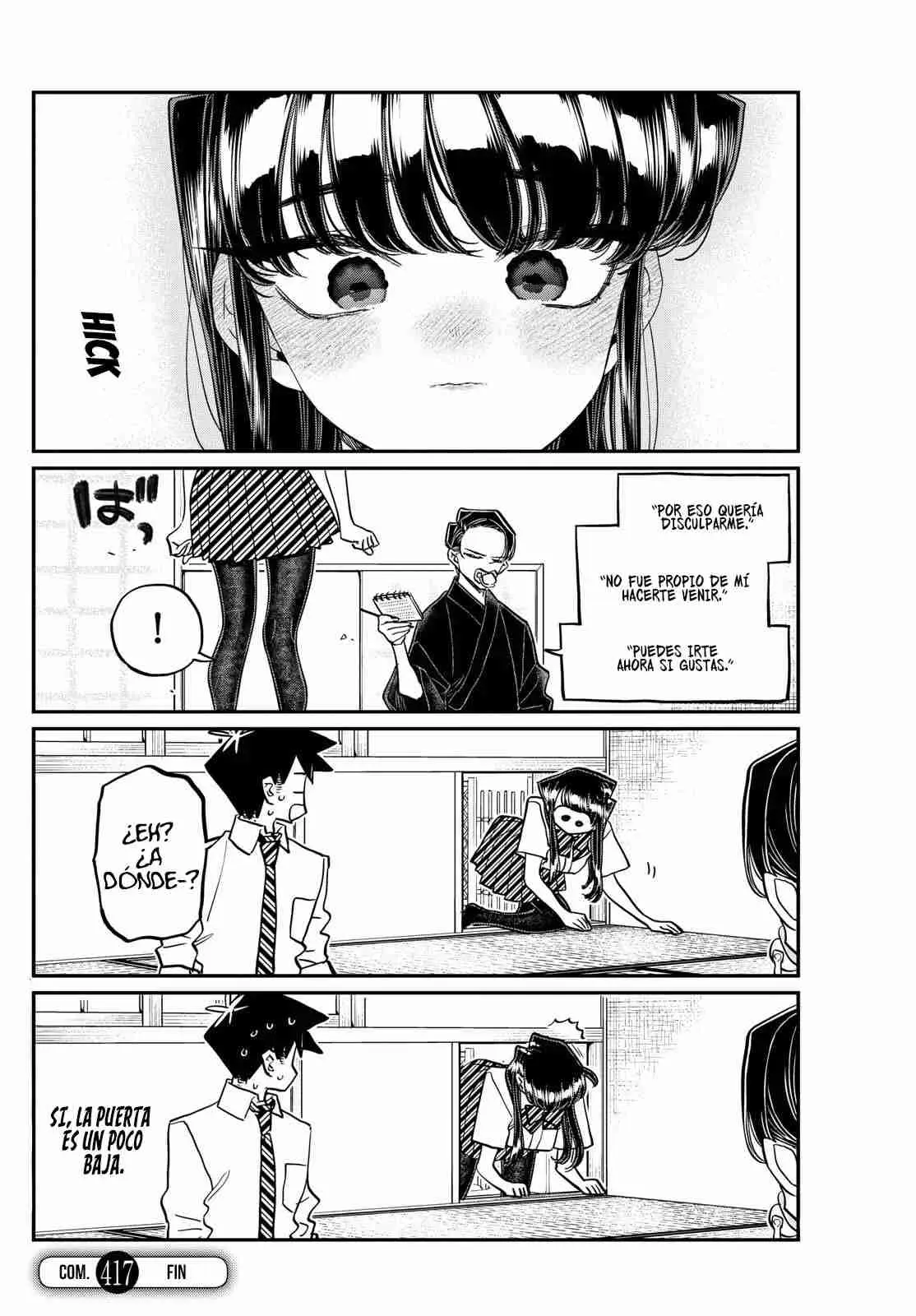 Komi-san wa komyushou desu (2016) - Capítulo 417 - Página 39 - LectorTMOo