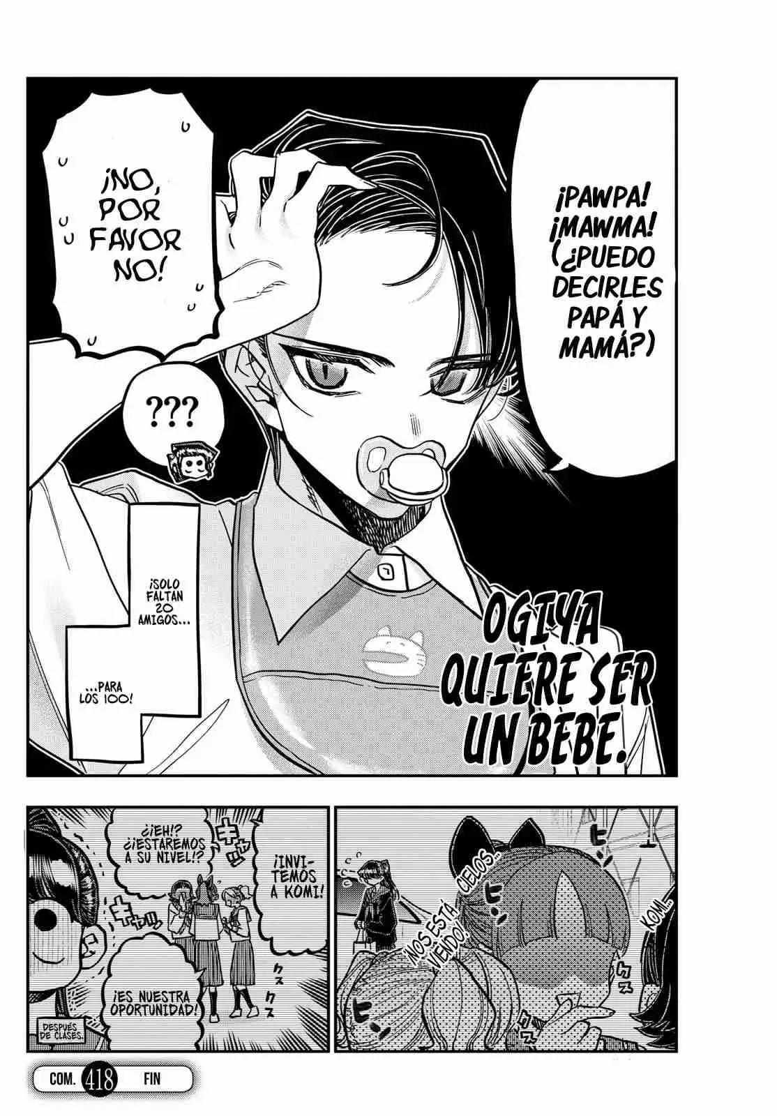 Komi-san wa komyushou desu (2016) - Capítulo 418 - Página 38 - LectorTMOo