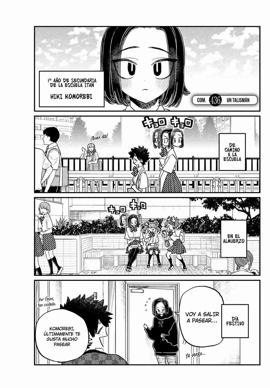 Komi-san wa komyushou desu (2016) - Capítulo 436 - Página 5 - LectorTMOo