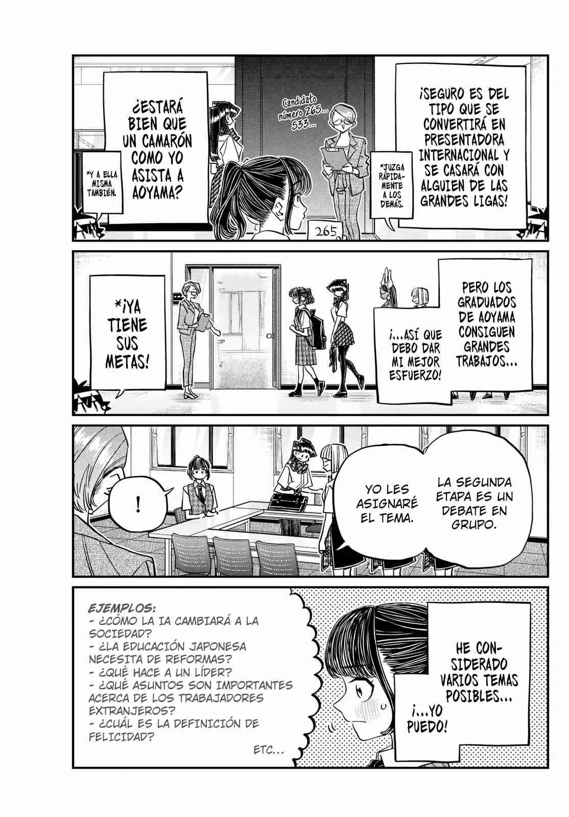 Komi-san wa komyushou desu (2016) - Capítulo 437 - Página 14 - LectorTMOo