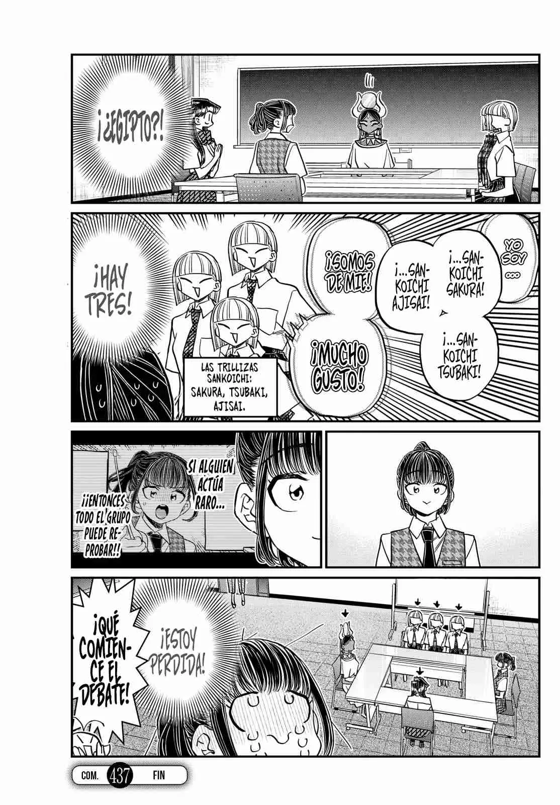 Komi-san wa komyushou desu (2016) - Capítulo 437 - Página 22 - LectorTMOo