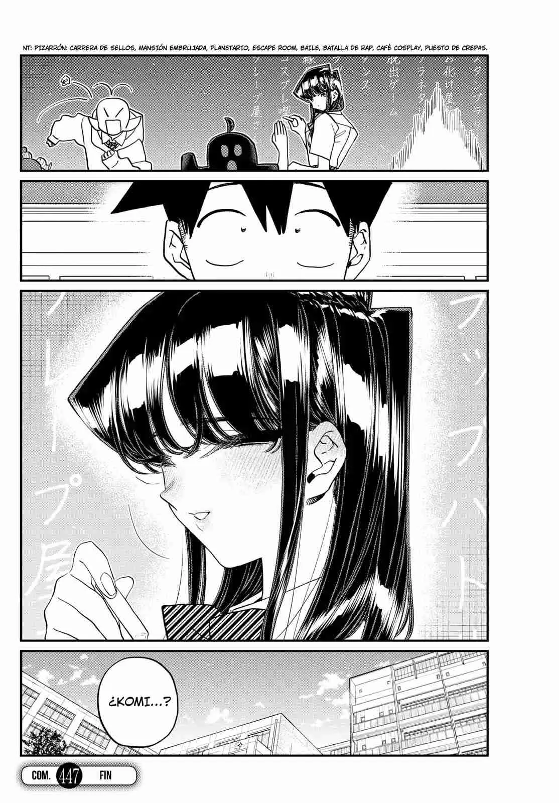 Komi-san wa komyushou desu (2016) - Capítulo 447 - Página 15 - LectorTMOo