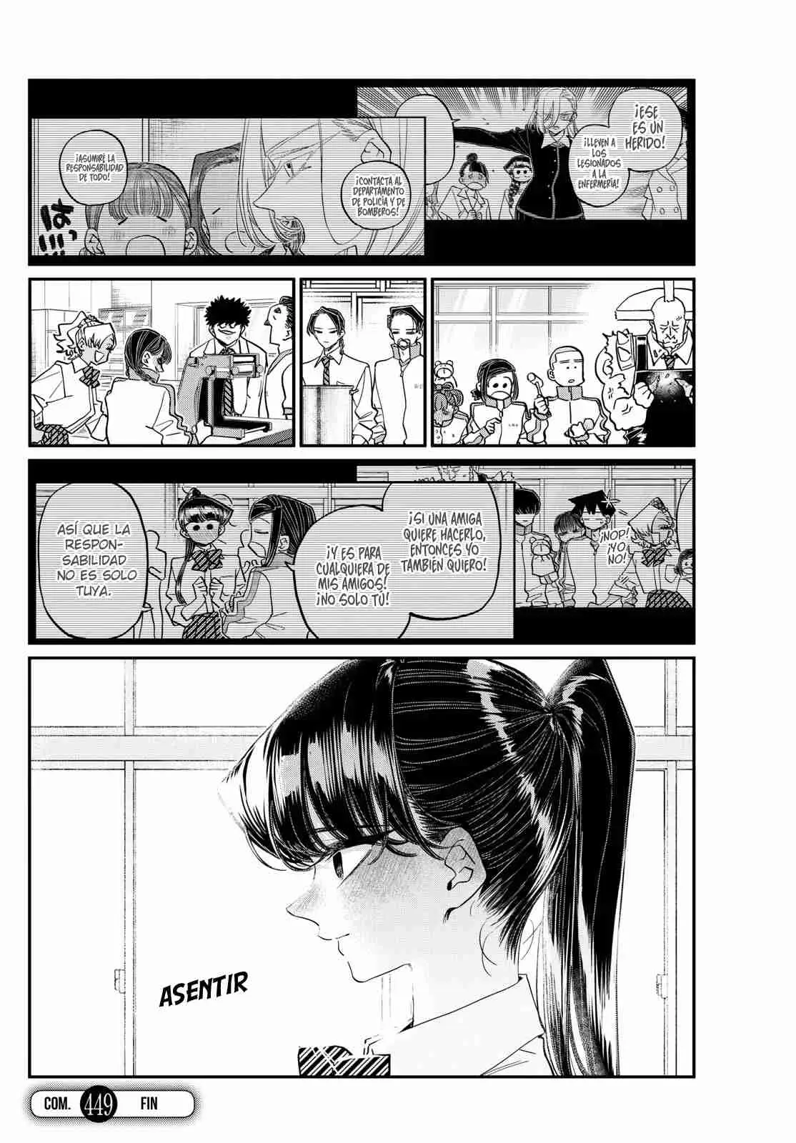 Komi-san wa komyushou desu (2016) - Capítulo 449 - Página 39 - LectorTMOo