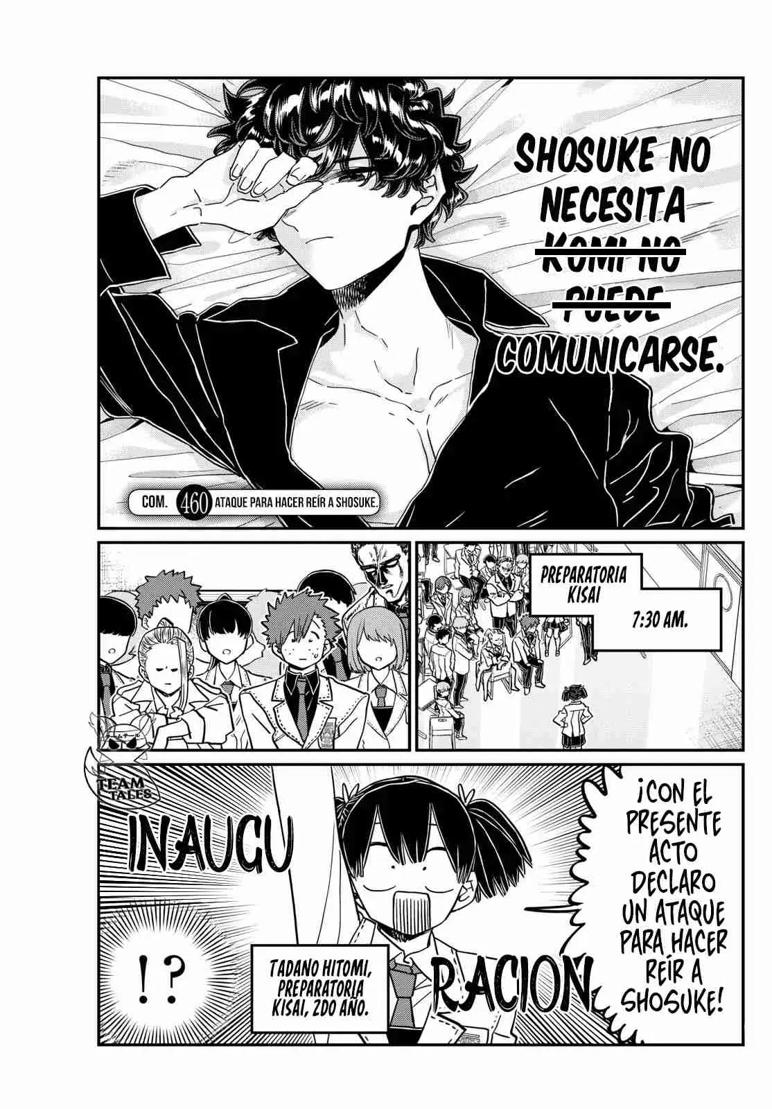 Komi-san wa komyushou desu (2016) - Capítulo 460 - Página 12 - LectorTMOo