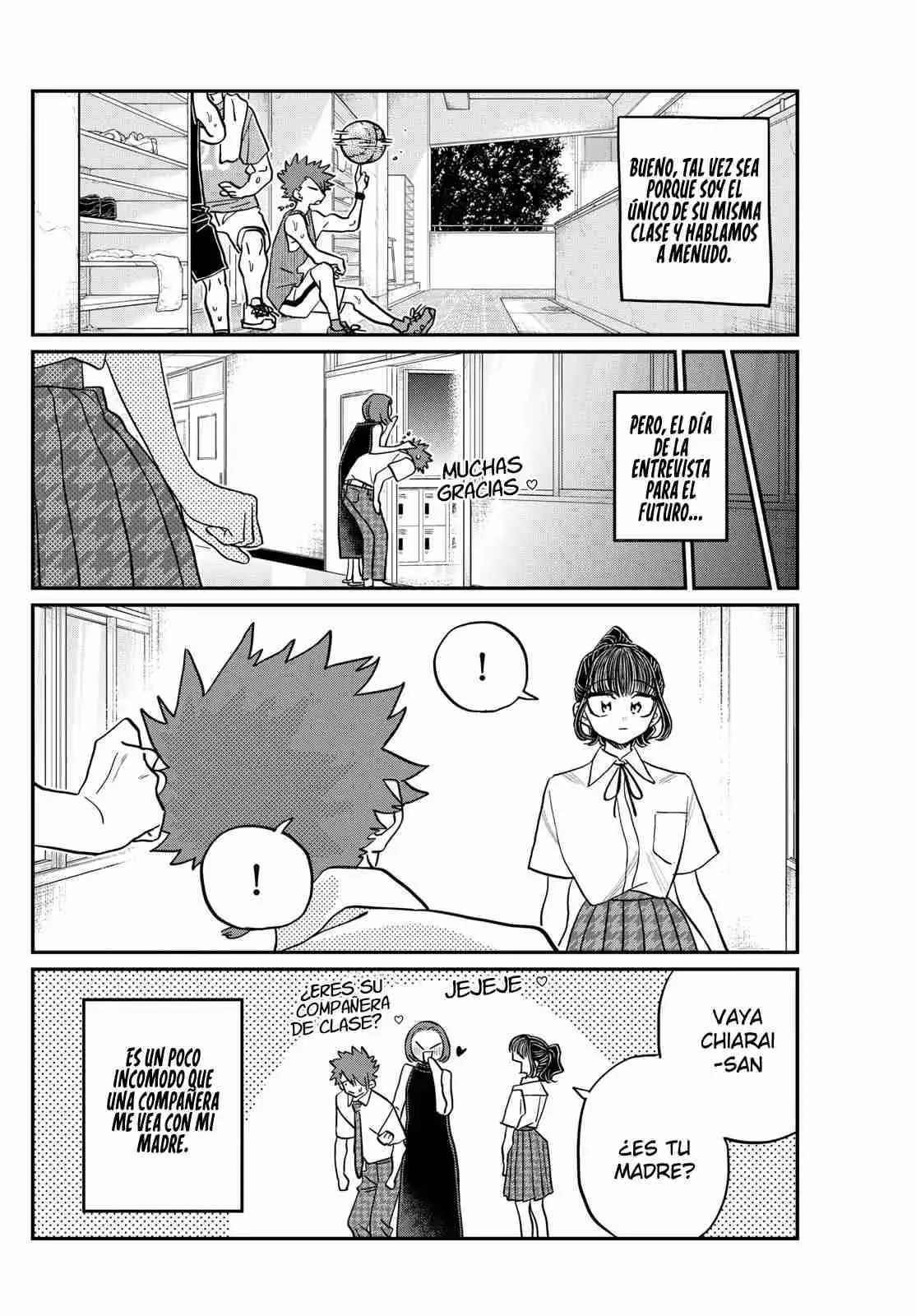 Komi-san wa komyushou desu (2016) - Capítulo 494 - Página 15 - LectorTMOo