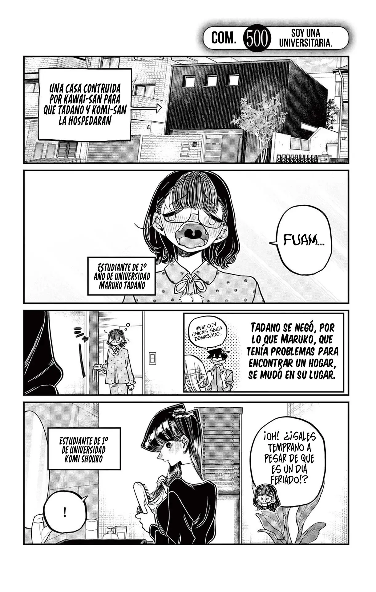 Komi-san wa komyushou desu (2016) - Capítulo 500 - Página 1 - LectorTMOo