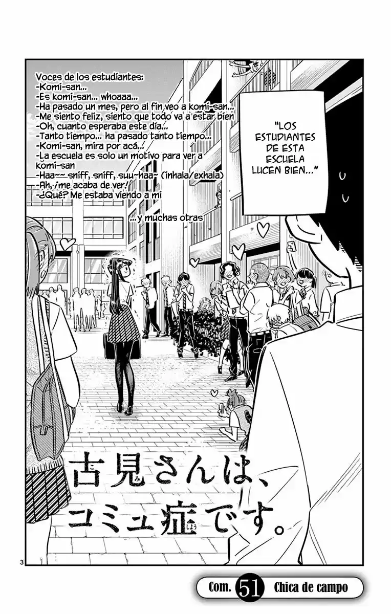 Komi-san wa komyushou desu (2016) - Capítulo 51 - Página 5 - LectorTMOo