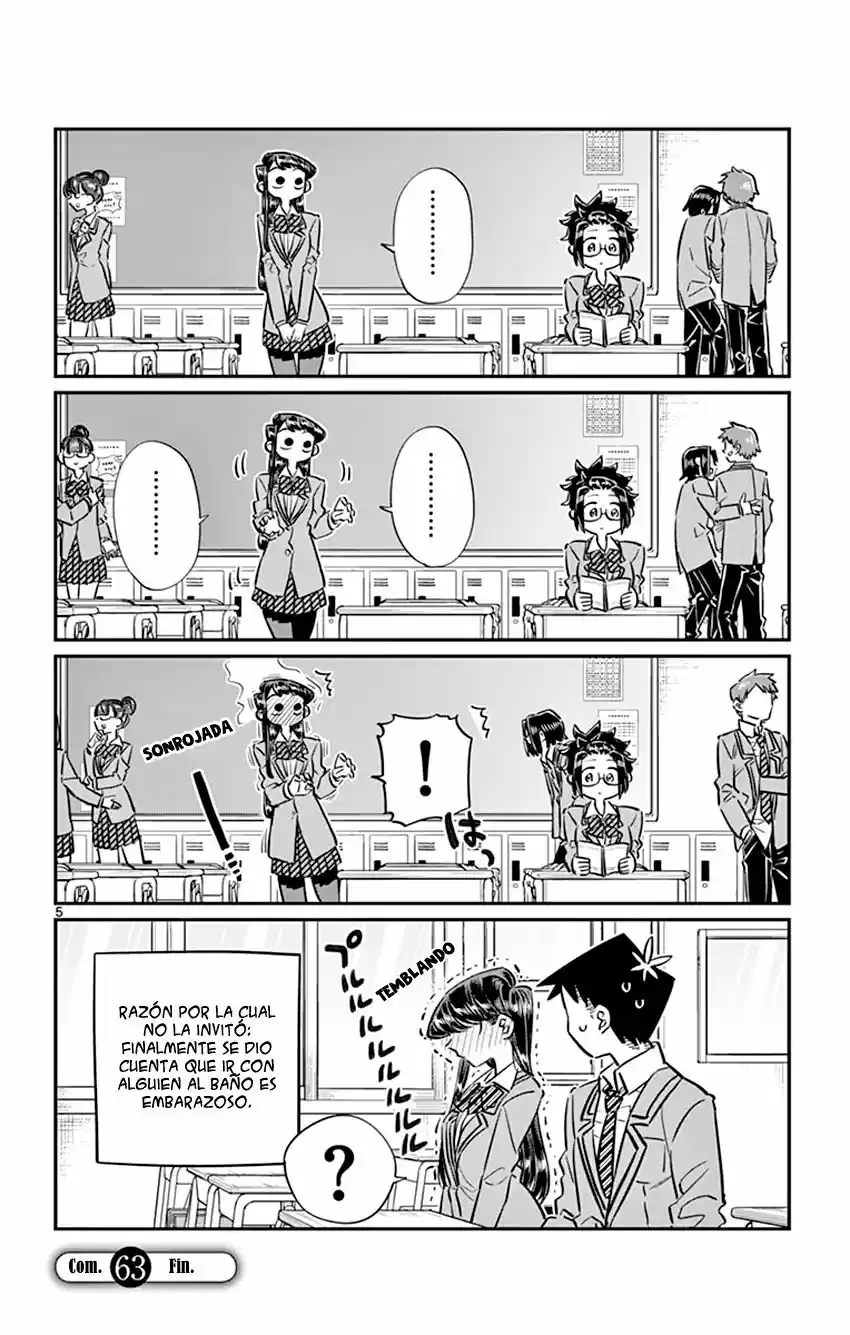 Komi-san wa komyushou desu (2016) - Capítulo 63 - Página 6 - LectorTMOo