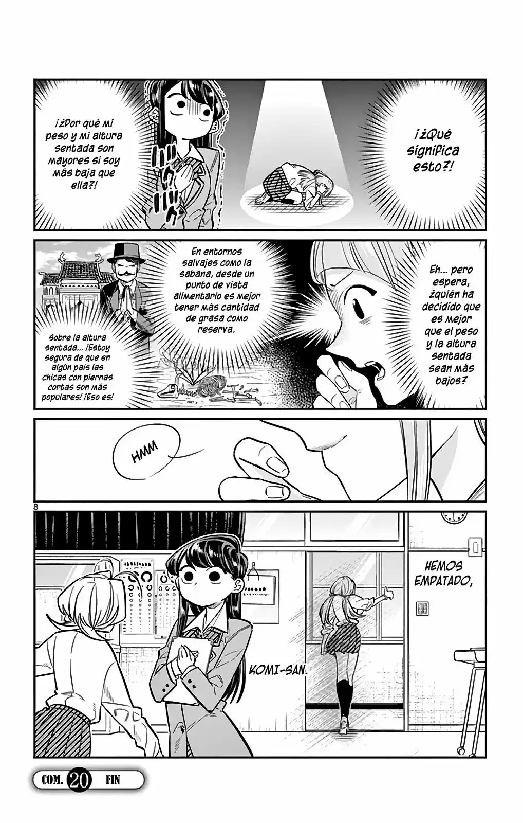 Komi-san wa komyushou desu (2016) - Capítulo 8 - Página 10 - LectorTMOo