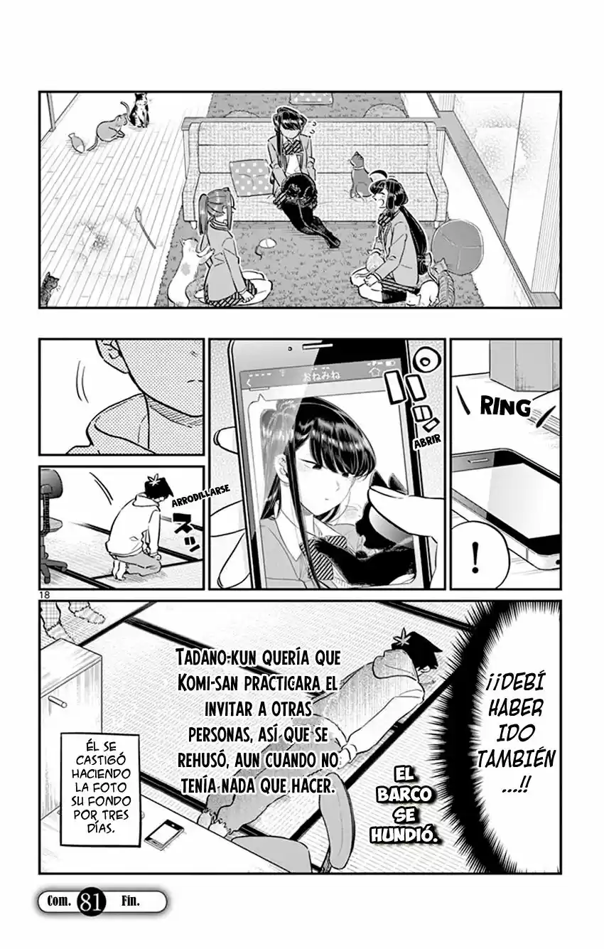 Komi-san wa komyushou desu (2016) - Capítulo 81 - Página 19 - LectorTMOo