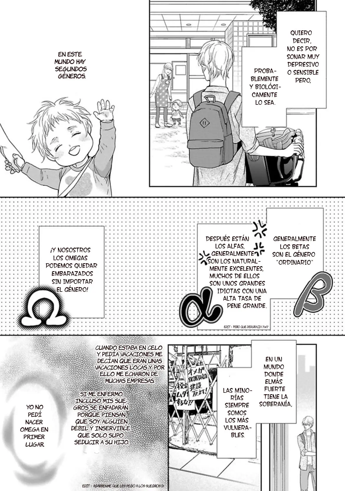 Komochi Omega to Kare to Kare (2020) - Capítulo 1 - Página 18 - LectorTMOo