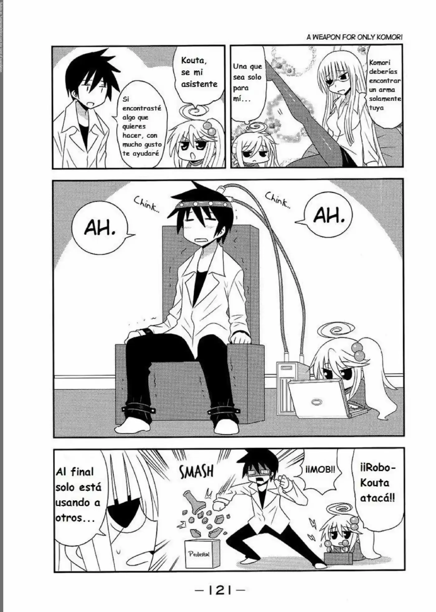 Komori-chan ha Yaruki wo Dase (2012) - Capítulo 33 - Página 8 - LectorTMOo