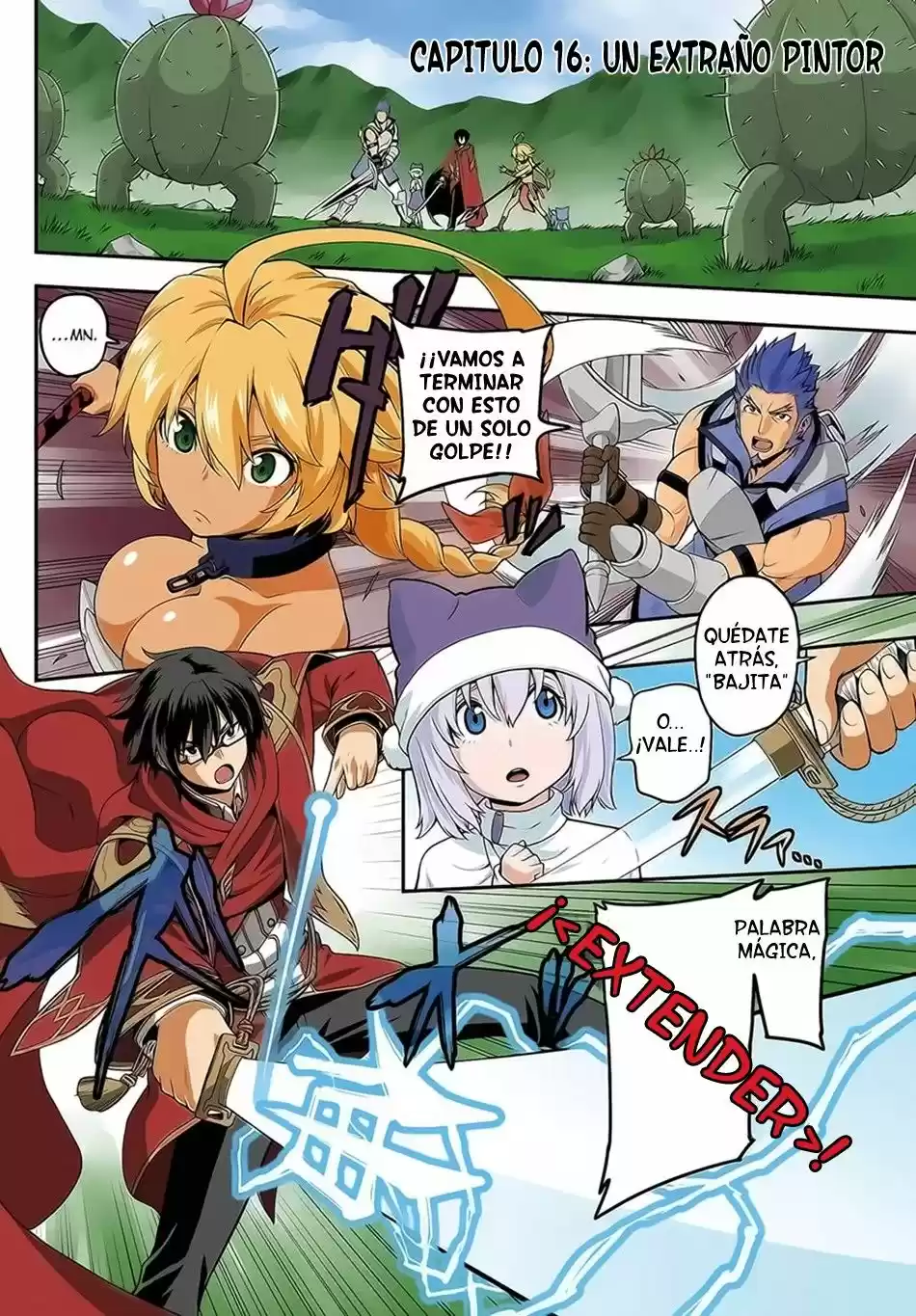 Konjiki no Word Master: Yuusha Yonin ni Makikomareta Unique Cheat (Manga) (2014) - Capítulo 16 - Página 2 - LectorTMOo
