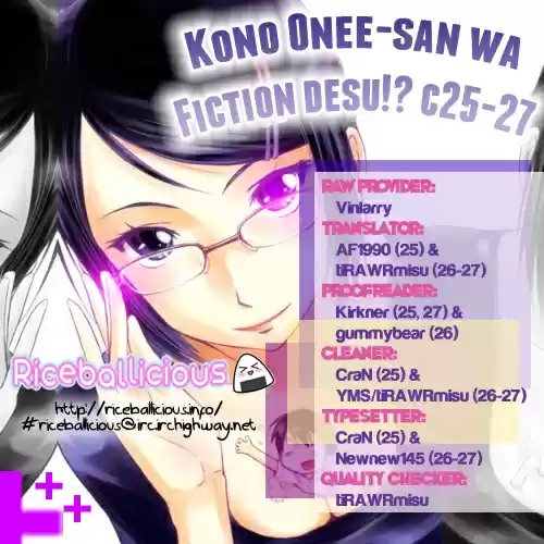 Kono Onee-san wa Fiction desu!? (Manga) (2010) - Capítulo 26 - Página 28 - LectorTMOo